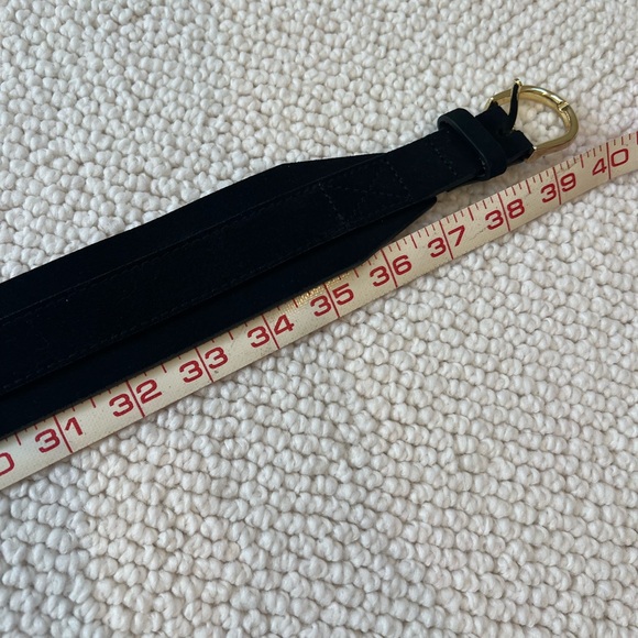 Size Sm Black suede belt - Picture 5 of 6